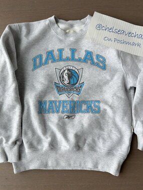 Vintage Dallas Mavericks Logo Sweatshirt, NBA Dallas Mavericks Men Women Shirt